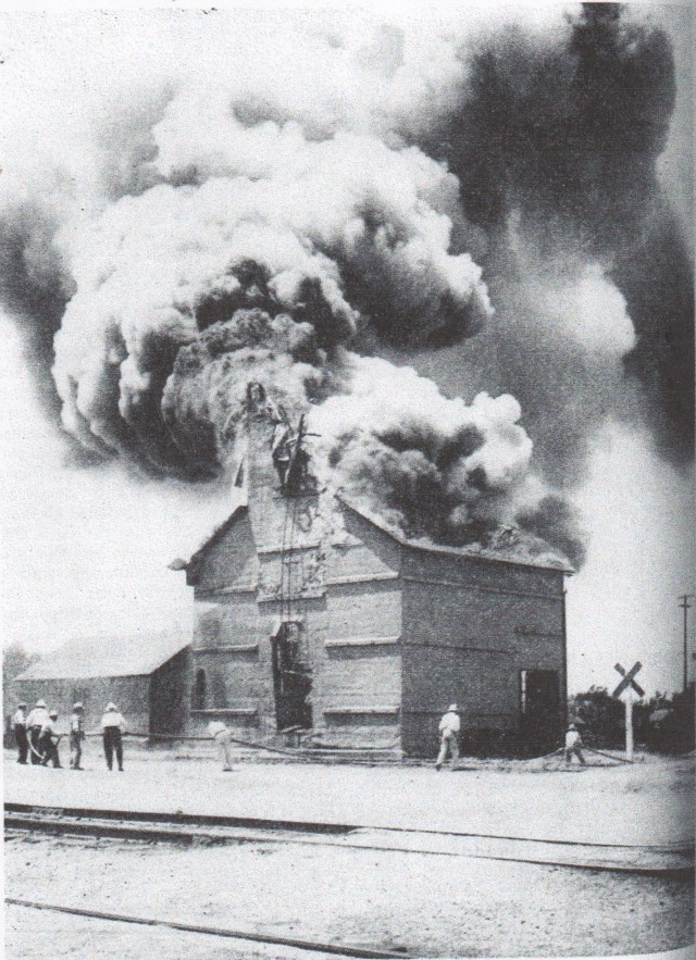 This photo appeared with Mr. Gustafson's cautions in 1939.