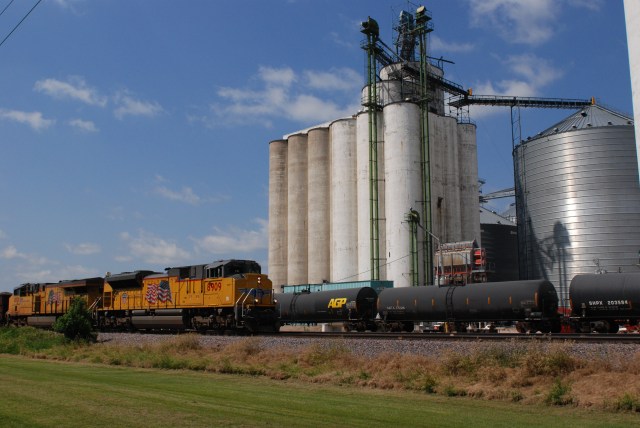 The Blencoe, Iowa elevator built by Mayer-Osborn
