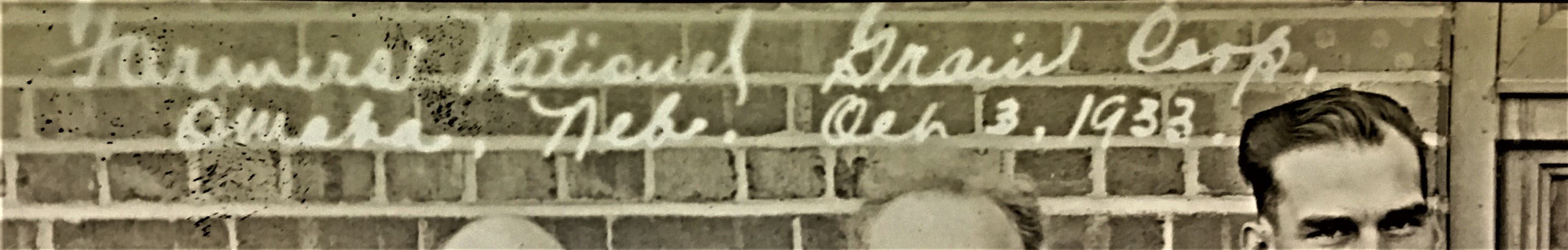 William Leslie Temple Farmers National Grain Coop, Omaha, NE Oct 3, 1933 detail